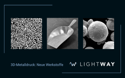 3D-Metalldruck: Neue Werkstoffe bei LIGHTWAY